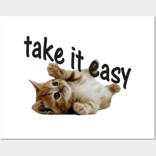 Take it easy Posters and Art